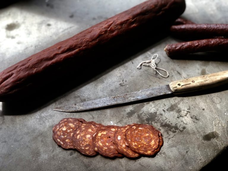 Lamb & Lemon Merguez Salami (PGI Welsh Lamb) Trealy Farm