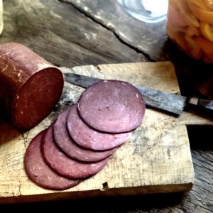 Juniper-Cured Wild Venison Carpaccio