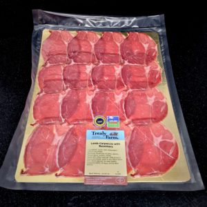 Rosemary-Cured Welsh Lamb Carpaccio