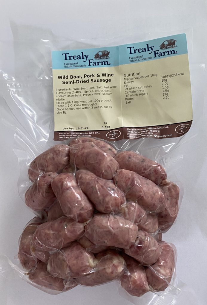 SemiDried Cured Sausages Fennel (mini ‘Cooking Chorizo’ style